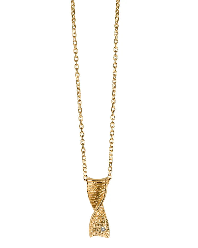 Orphelia Damen-Kette aus 925er Sterlingsilber mit Anhänger – Gold ZH-6028/2 Gold