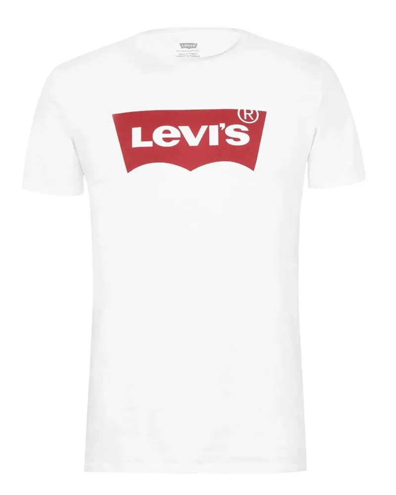 Levi's T-Shirt für Herren (Weiß/Rot Weiß