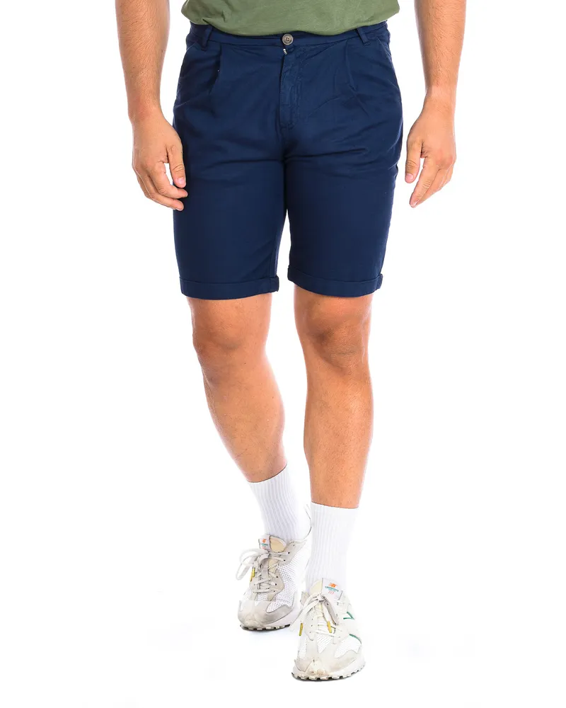 La Martina Herren-Bermudashorts mit geradem Saum TMB004-TL121 Blau