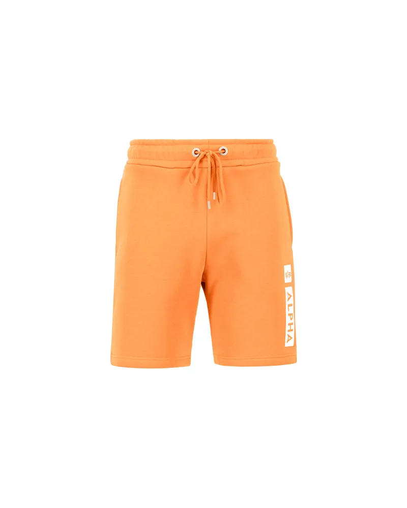 Alpha Industries Alpha Puff Print Short Orange