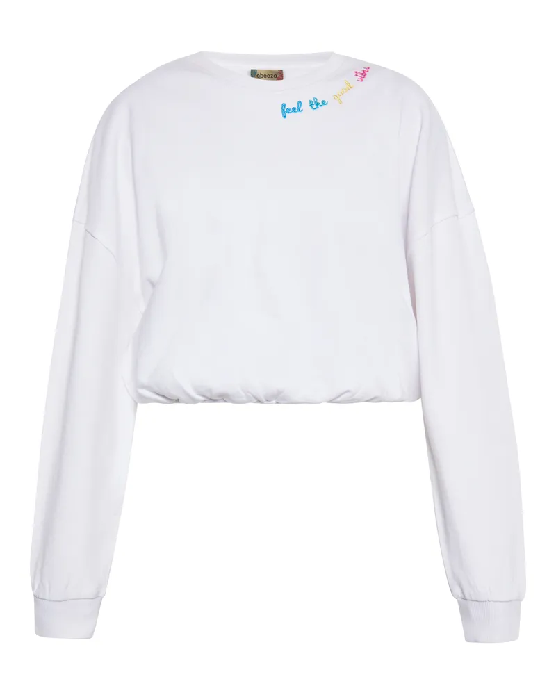 My Mo Sweatshirt Frauen weiss Weiß