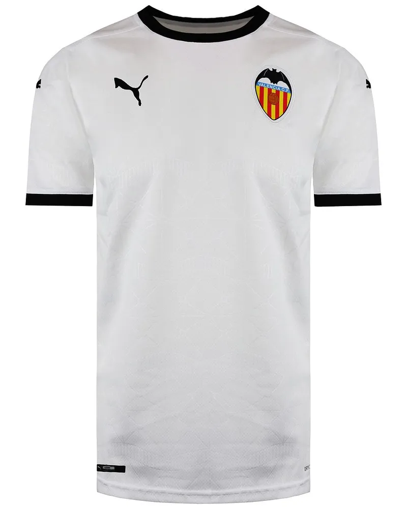 Puma Valencia CF Mens White Trikot Top Weiß