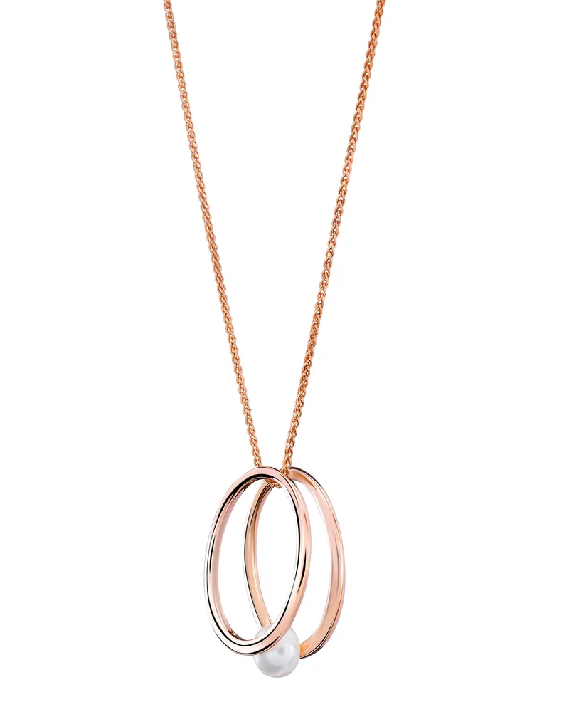 Orphelia Heloise' Damenkette mit Anhänger aus 925er Sterlingsilber, Rosé, ZH-7509 Rosé