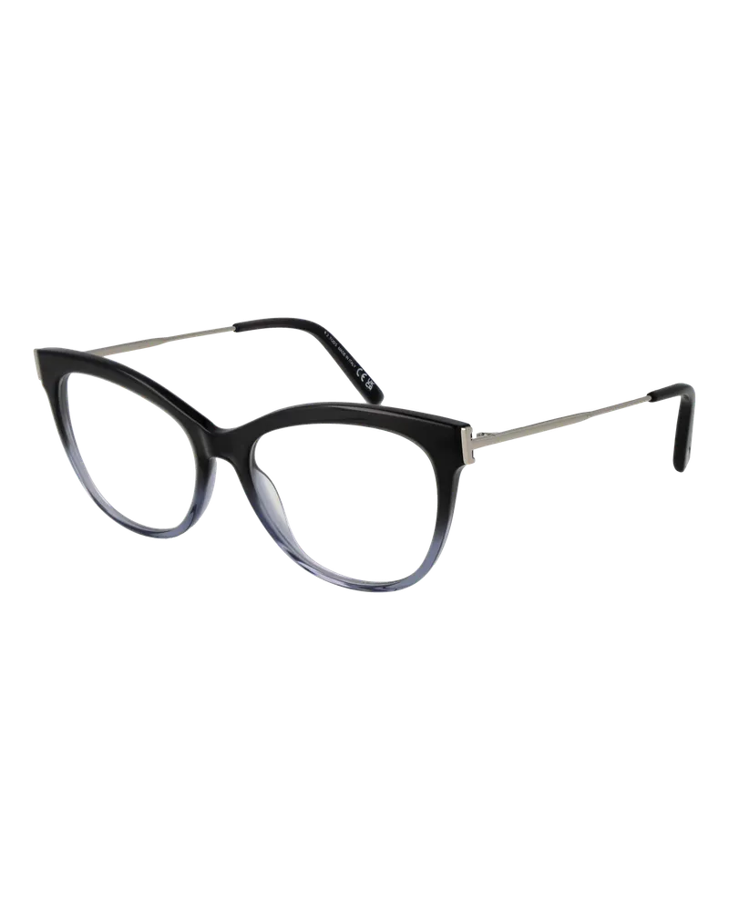 TOD'S Tods Brillenfassung TO5300 020 54 Schwarz