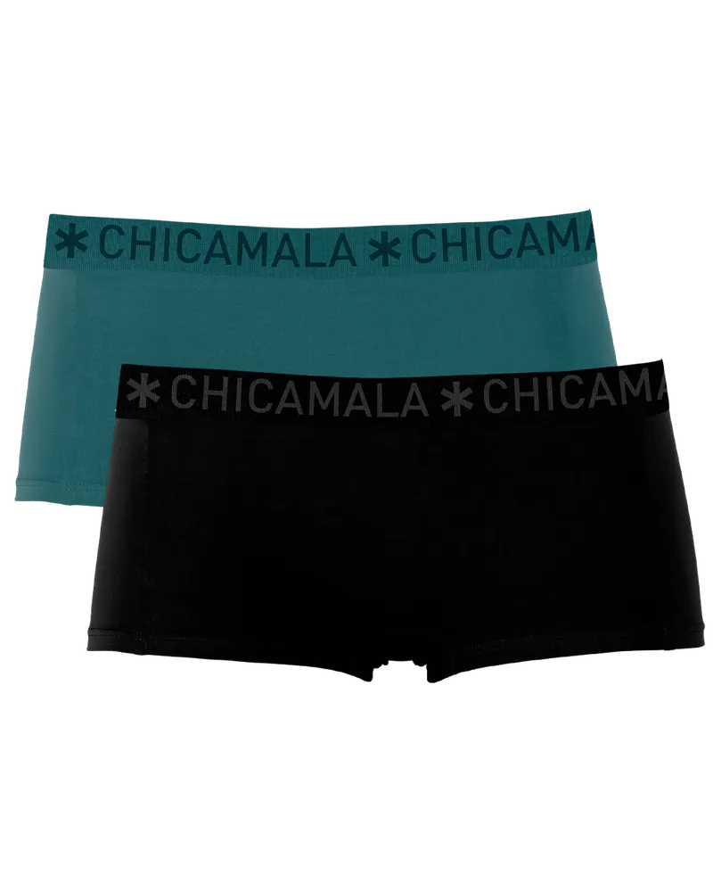 Muchachomalo Chicamala Boxershorts – 2er-Pack – Damenunterwäsche Mehrfarbig