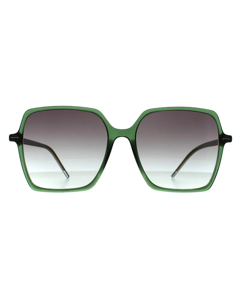 HUGO BOSS Square Damen Grün Grau Farbverlauf BOSS 1524/S Grün