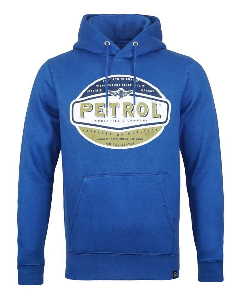 Petrol Industries Kapuzenpullover Blau
