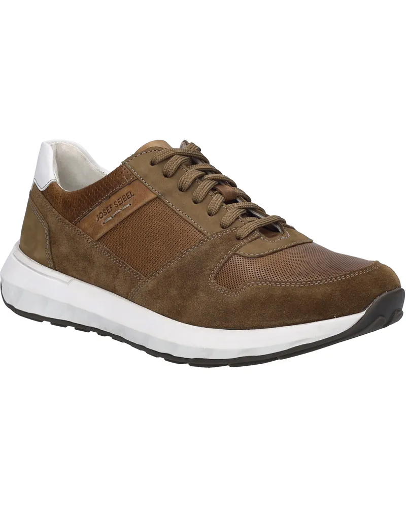 Josef Seibel Herren Sneaker Cameron 10 in cognac-kombi Braun