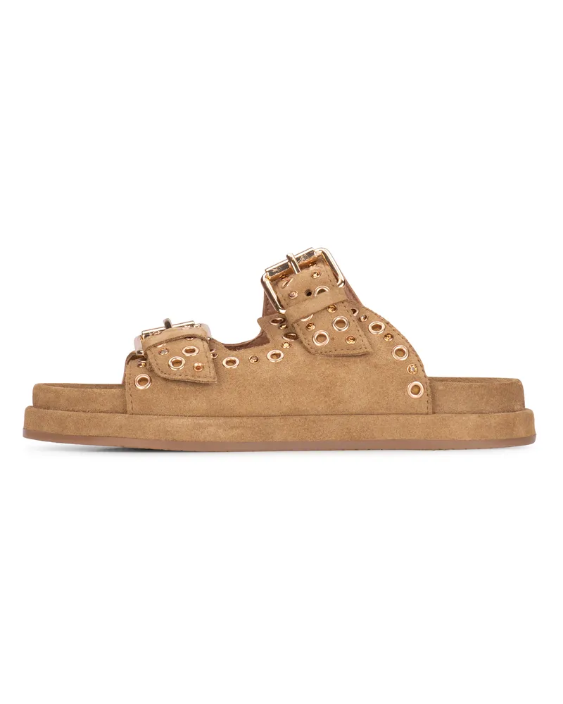 PS Poelman MAG" Damen Sandalen Beige
