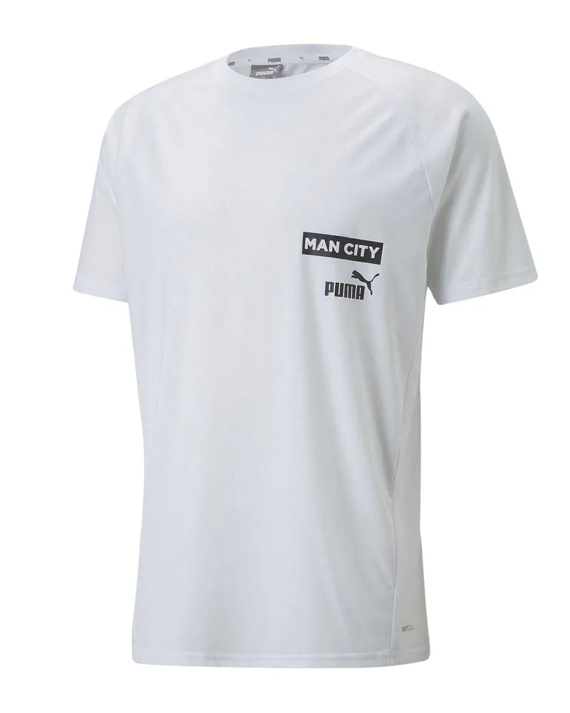 Puma T-Shirt für Herren (Weiß/Schwarz Weiß