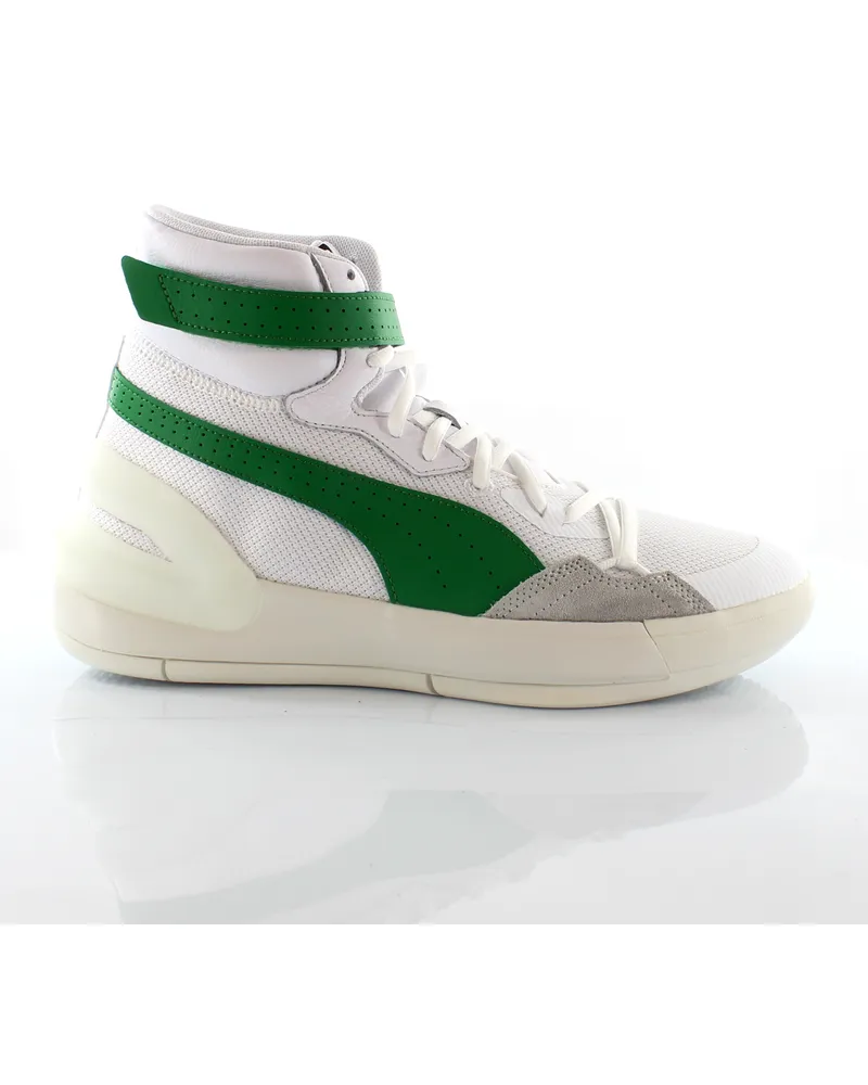 Puma Sky Modern Hi White Schnürung Herren -Trainer Basketballschuhe 194042 02 Weiß
