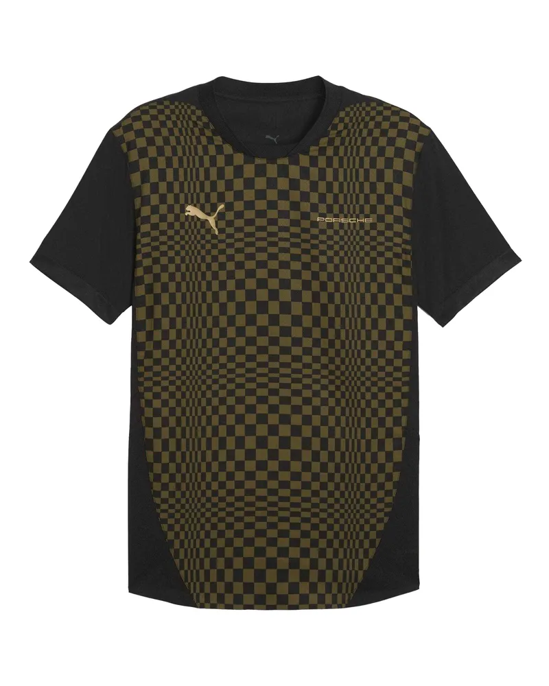 Puma Porsche Spirit" T-Shirt für Herren (Oliv Oliv