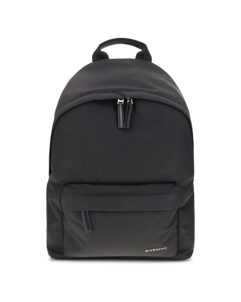 Givenchy Schwarzer Polyamid-Rucksack Schwarz