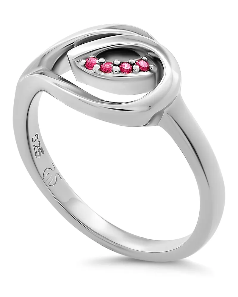 Orphelia Dazzle' Damen-Ring aus 925er Sterlingsilber – Silber ZR-7518/R Silber