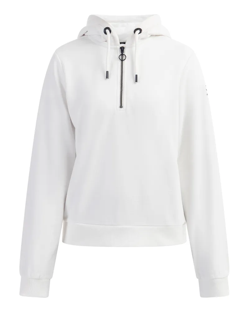 DreiMaster Kapuzenpullover Damen Weiss Weiß