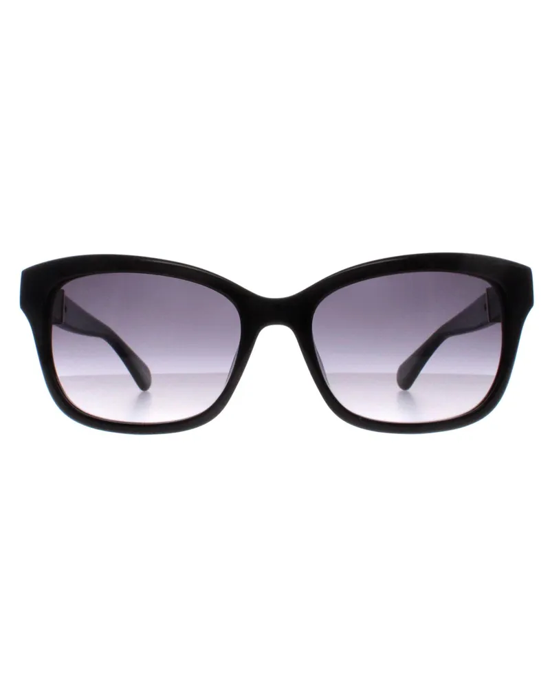 Kate Spade Cat Eye Womens Schwarz Dunkel Grau Gradient Johanna 2/S Schwarz
