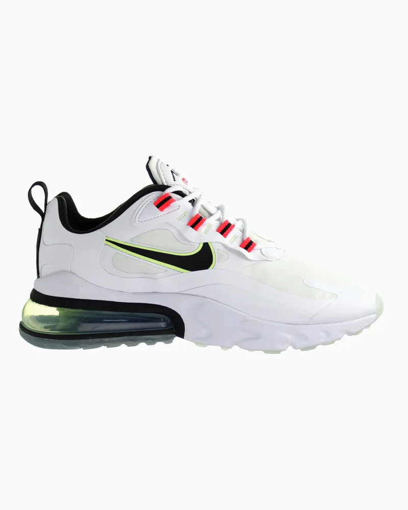 Nike Air Max 270 Reagieren Sie Frauen aus weißen Trainern Weiß