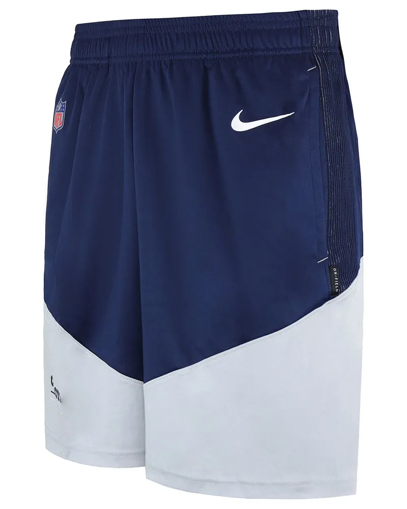 Nike NFL Dallas Cowboys Marineblaue Shorts für Herren Marineblau