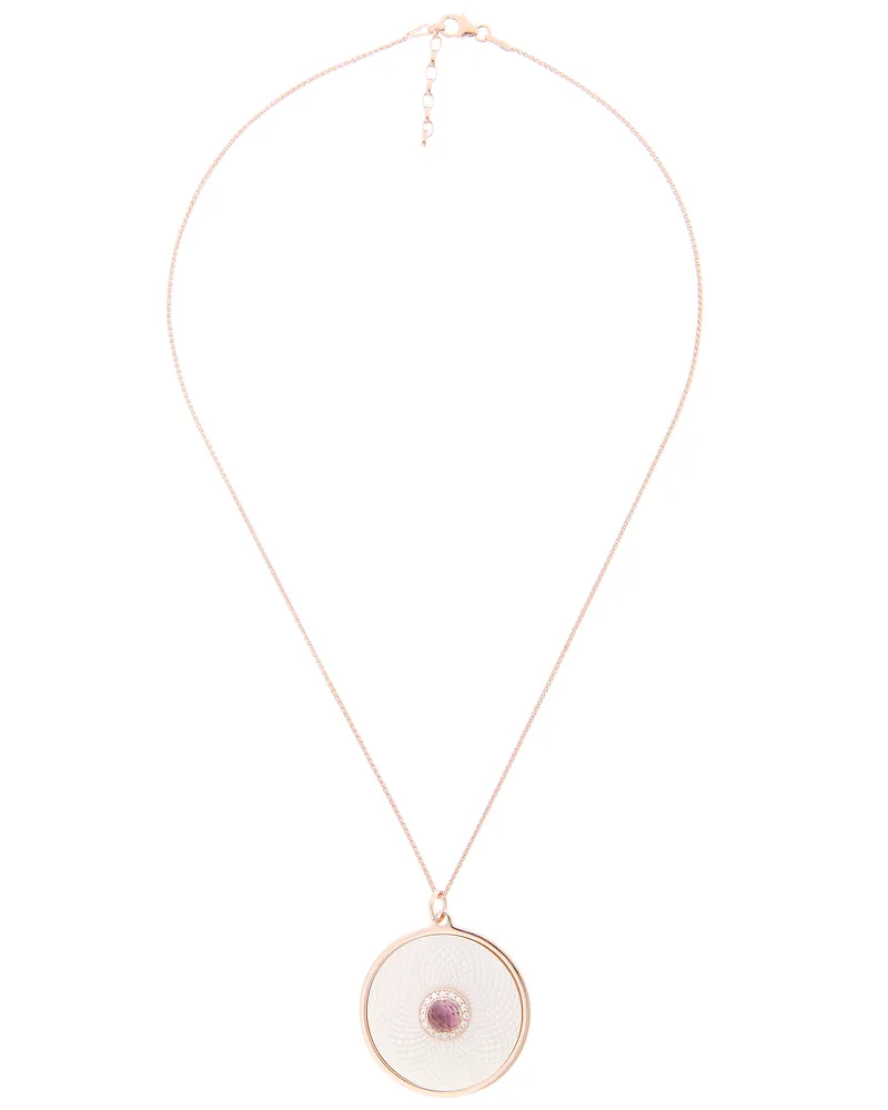 Orphelia Damen-Kette aus 925er Sterlingsilber mit Anhänger - Rosé ZH-7293/1 Rosé