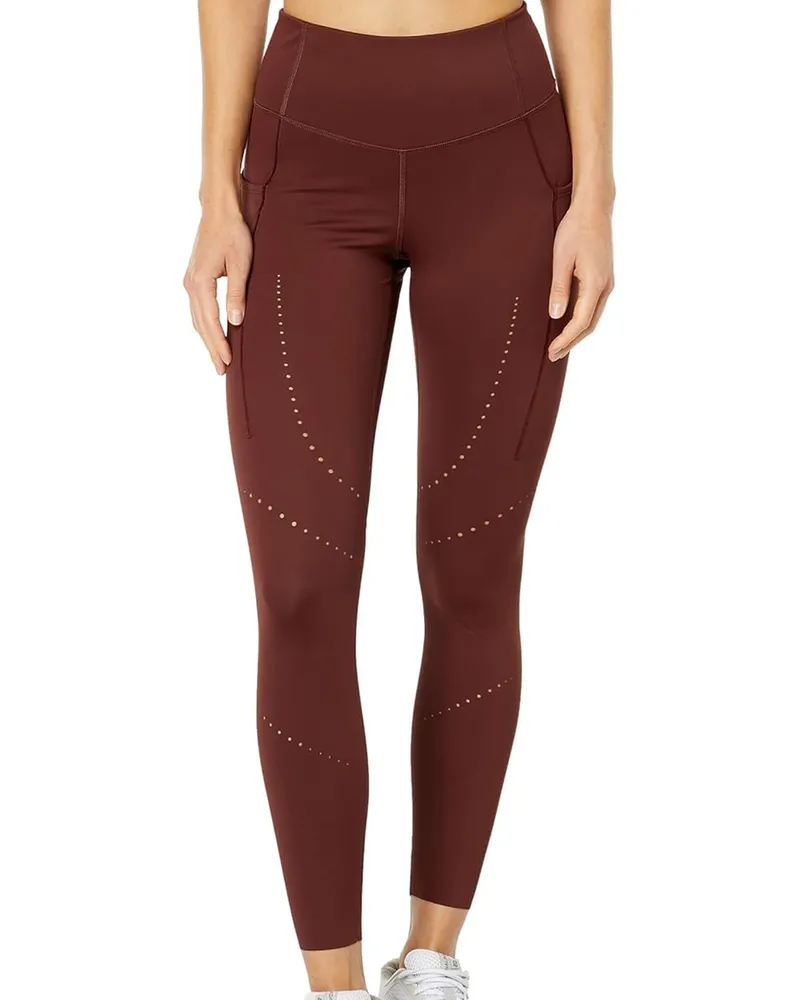Brooks Method Damen Braune 7/8-Leggings Braun