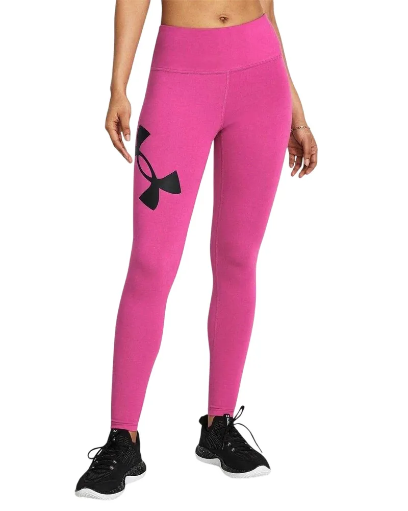 Under Armour Campus" Leggings für Damen (Pink/Schwarz Rosa