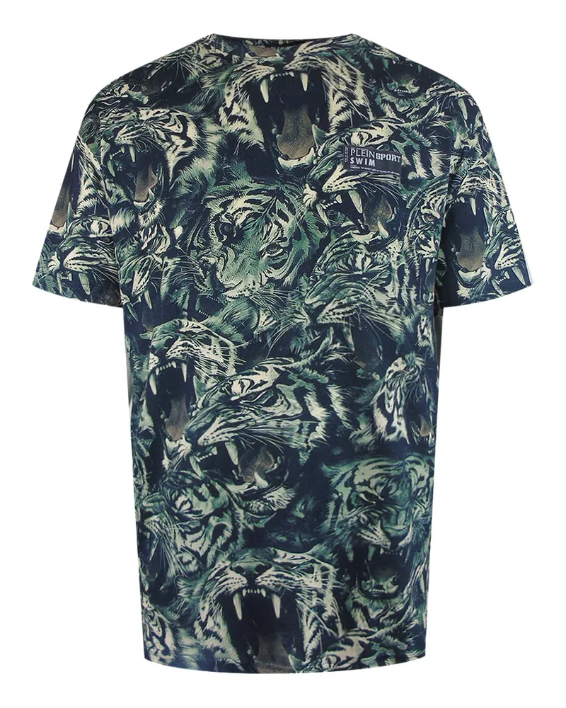 Philipp Plein Kurzarm-T-Shirt - Marineblau Marineblau