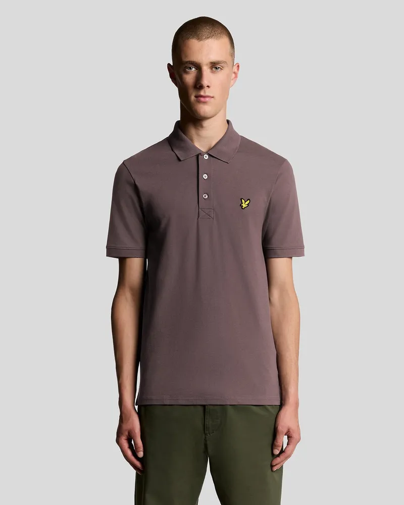 Lyle & Scott Baumwoll-Poloshirt - Braun Braun