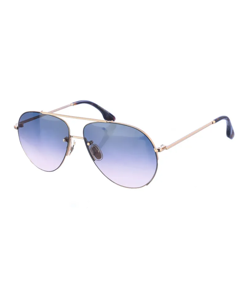 Victoria Beckham Pilotenbrille Gold