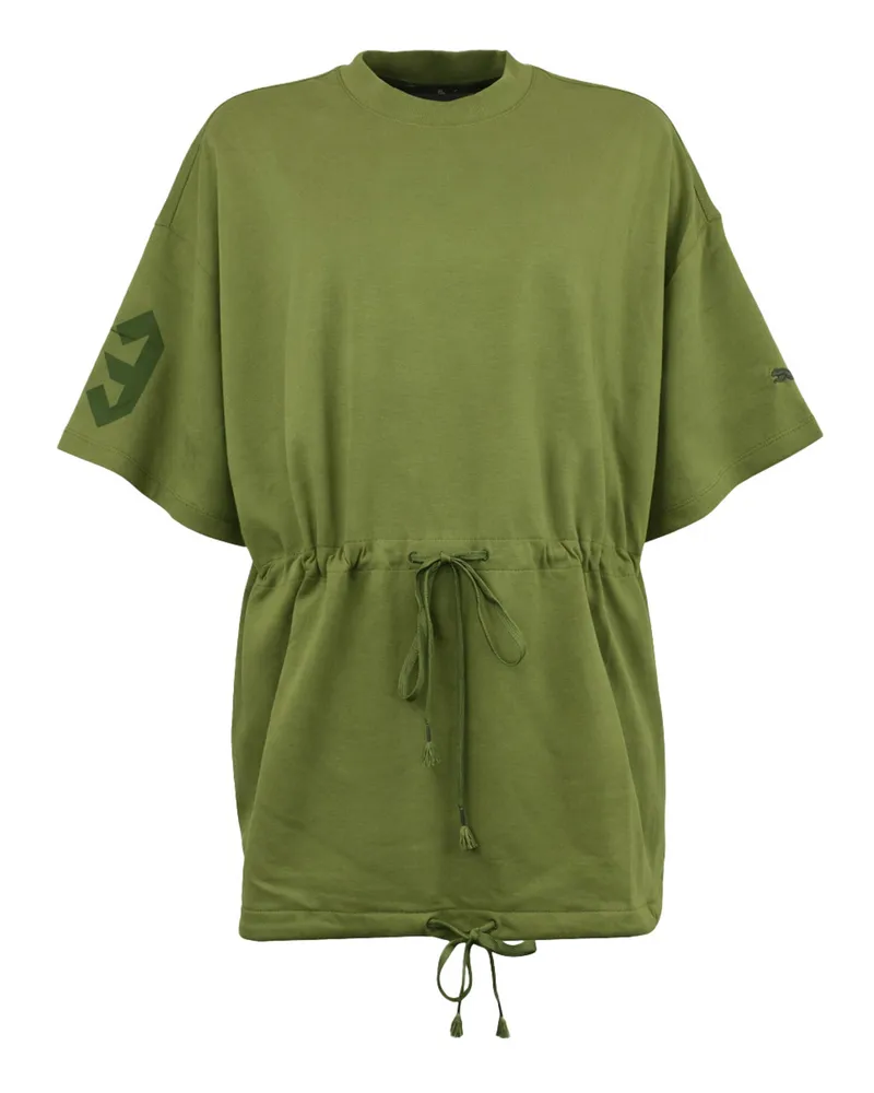 Puma x Rihanna Fenty T-Shirt mit Kordelzug und Grafik, Damen - Grün Grün