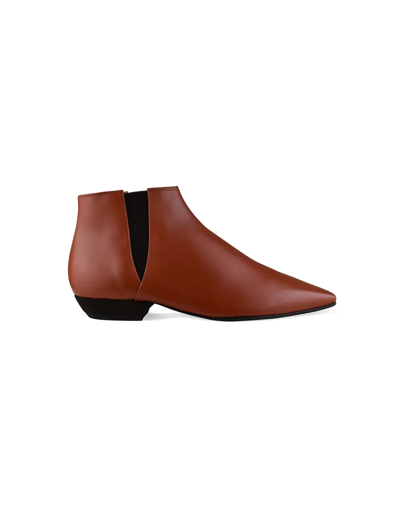 Loro Piana Sumire Ankle Boots Rot Rot