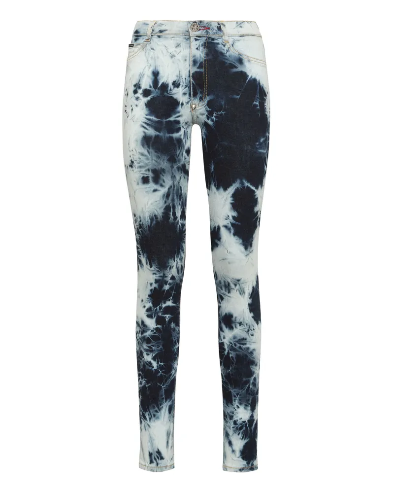 Philipp Plein Jeggings Hellblau