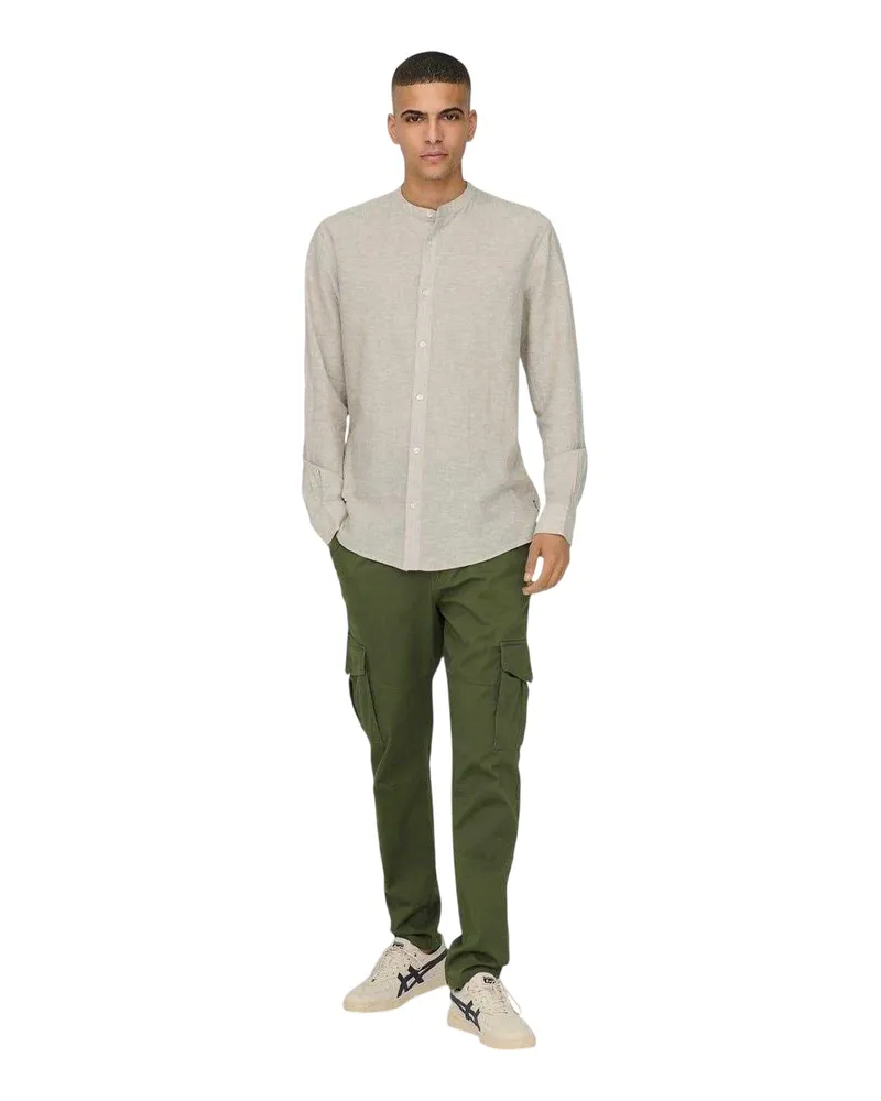only Dean" Cargo-Hose für Herren (Oliv Oliv