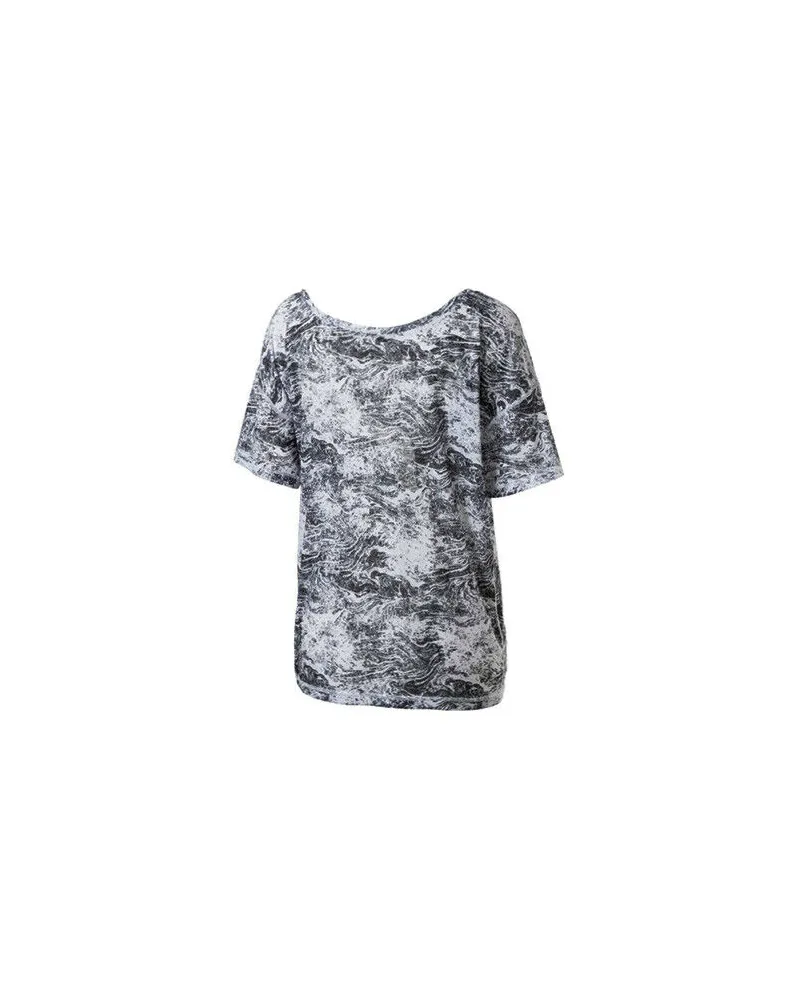 Puma Dancer Drapey Damen Graues T-Shirt Grau