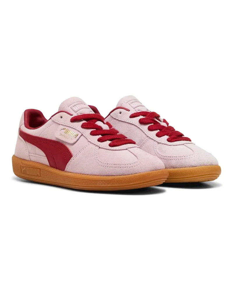 Puma Palermo Leder Rose/Dark Crimson Turnschuhe Rosa