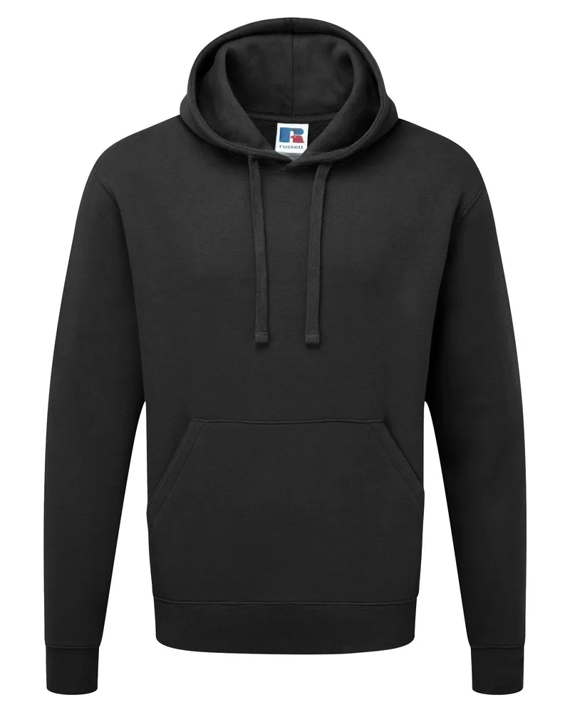 Russell Athletic Russell Authentic Kapuzenpullover / Kapuzensweater / Hoodie (Schwarz Schwarz