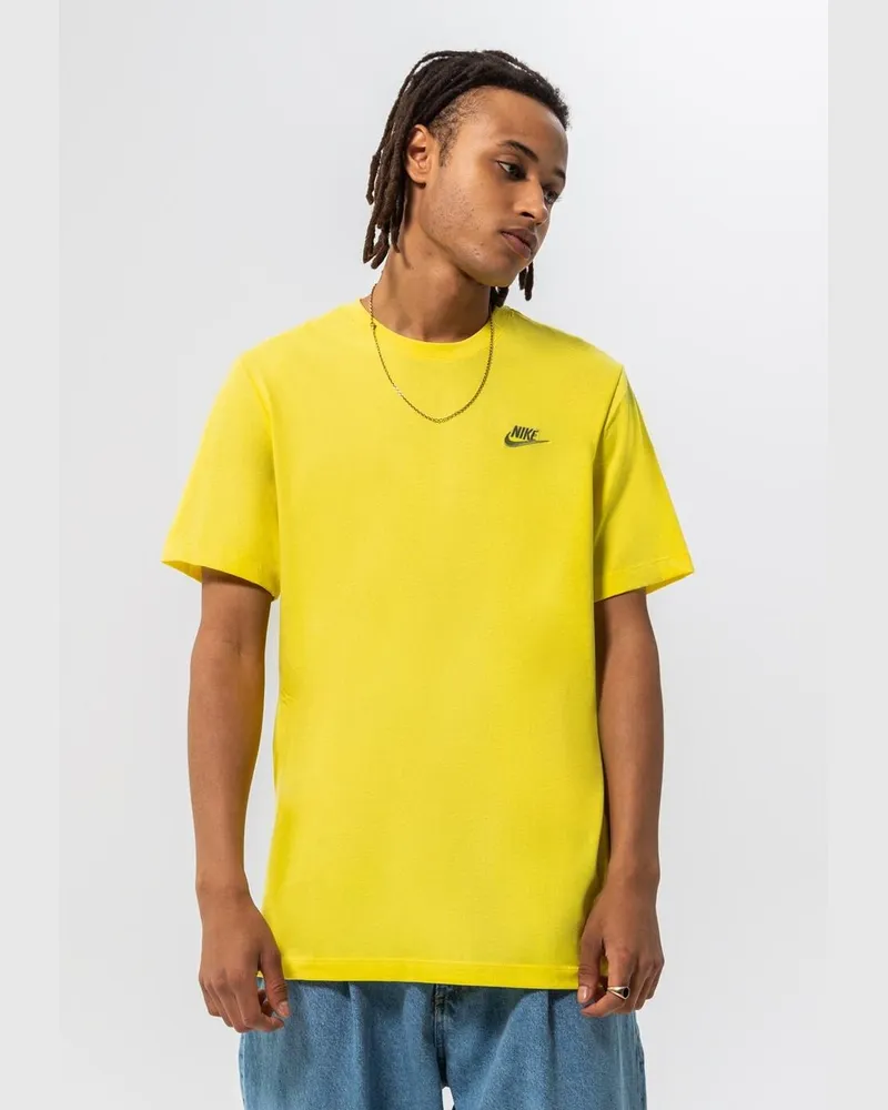 Nike Sportswear Club Herren-T-Shirt in Gelb Gelb