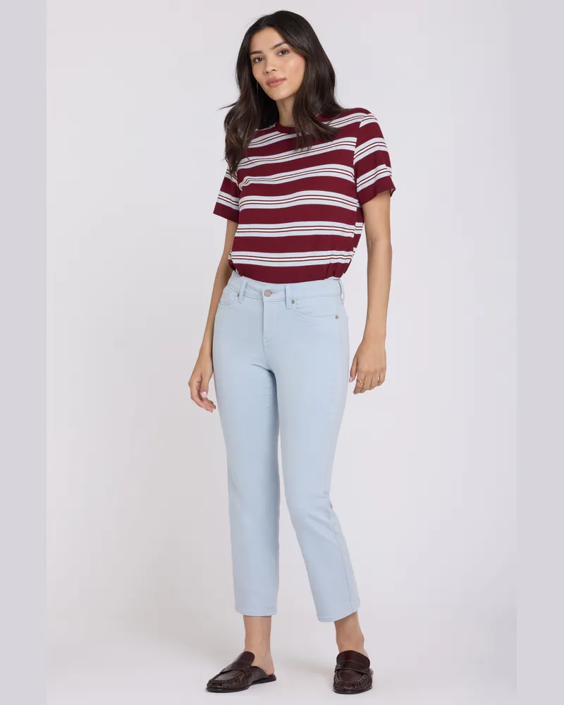 NYDJ not your daughter's Jeans  Marilyn Gerade Knöchellange Jeans Blau