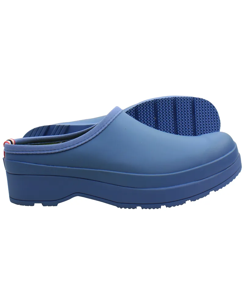 Hunter Play gefütterte Clogs für Herren - Blau Blau