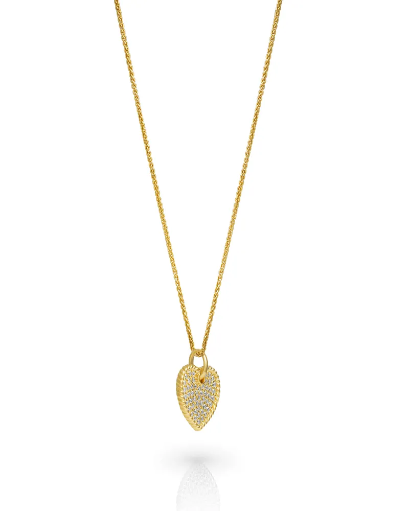 Orphelia Elite' Damenkette mit Anhänger aus 925er Sterlingsilber – Gold ZH-7566/G Gold