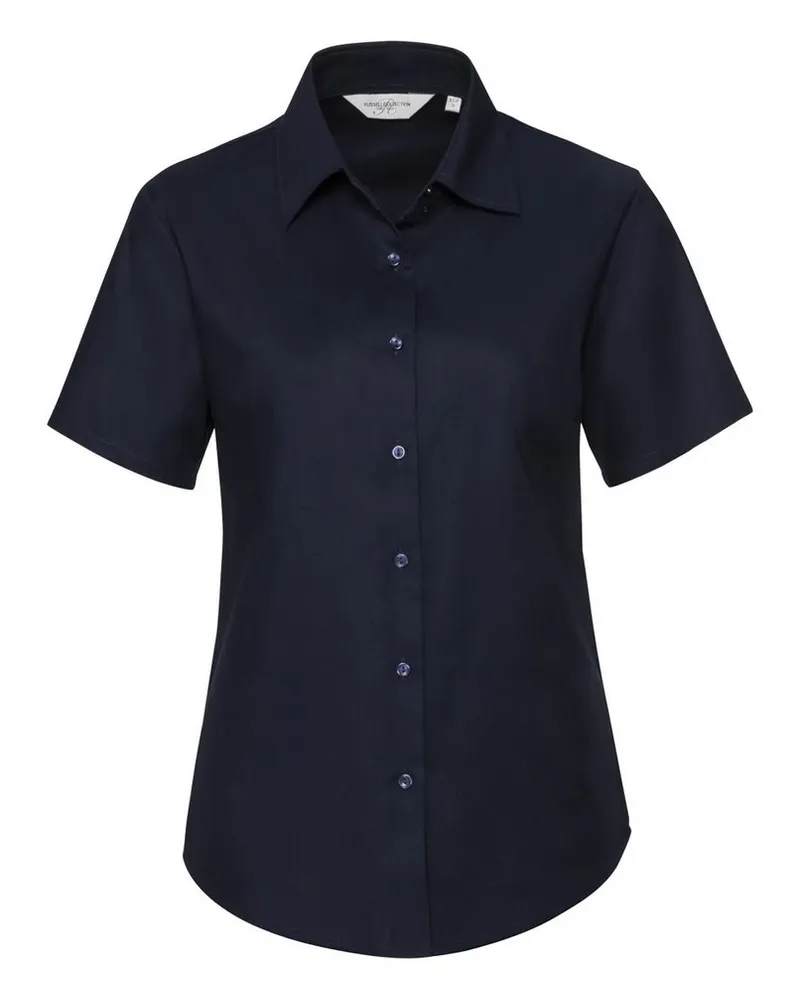 Russell Athletic Russell Collection - Bluse mit kurzen Ärmeln - Damen (Marineblau Marineblau