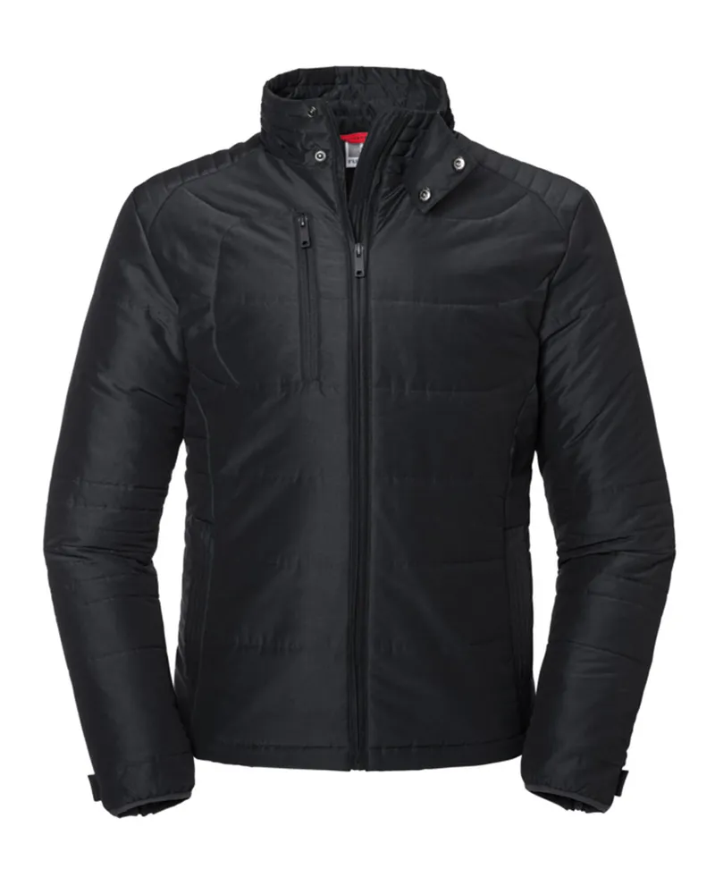 Russell Athletic Russell - "Cross" Steppjacke für Herren Schwarz