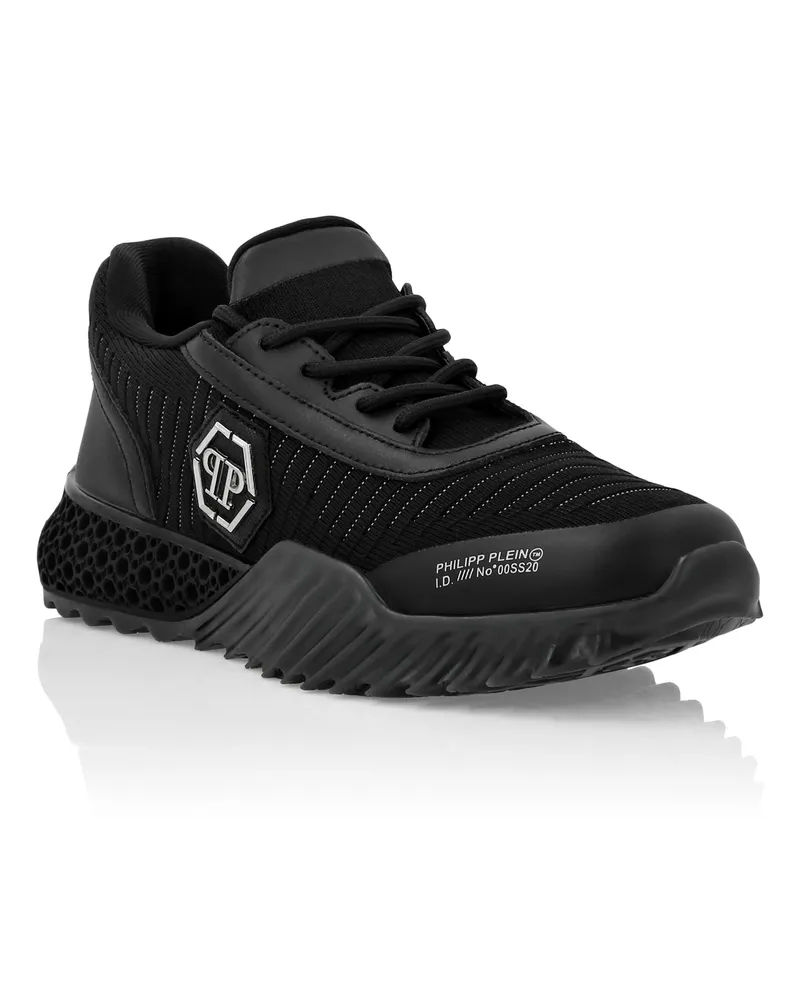 Philipp Plein Runner Sneaker Hexagon Schwarz