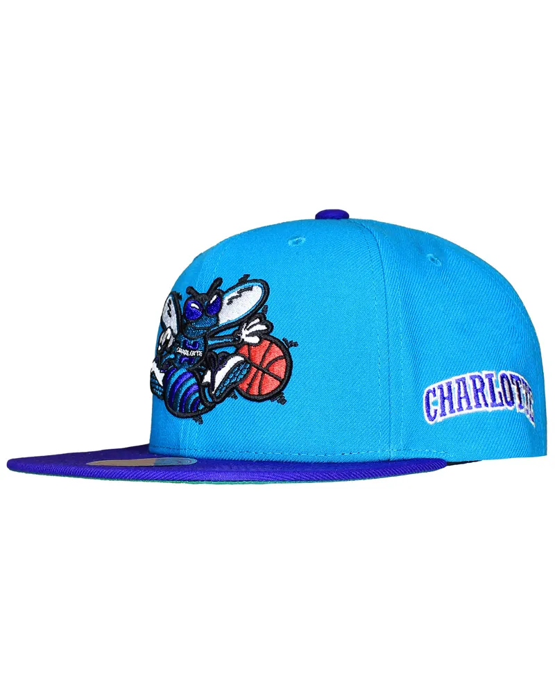 Mitchell & Ness NBA Charlotte Hornets Team Origins Cap Blau
