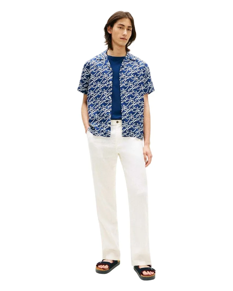 Tommy Hilfiger Hemd für Herren (Marine Marineblau