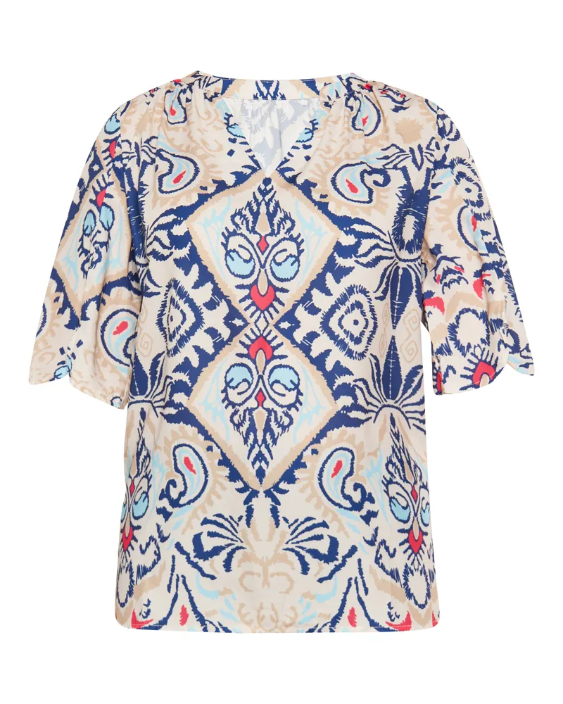 Usha Bluse Frauen mehrfarbig beige Mehrfarbig