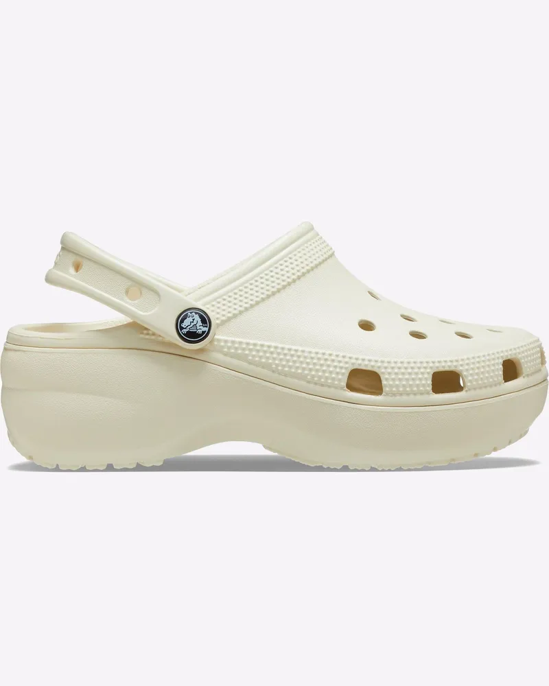 Crocs Plattform Clog Unisex Wollweiß