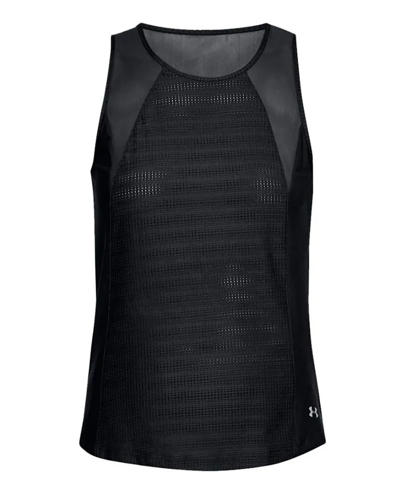 Under Armour Womens Balance Mesh Westen -Trainingstanztop 1320592 001 Schwarz