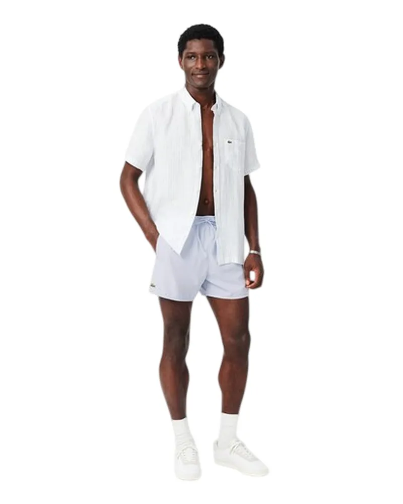 Lacoste Badeshorts für Herren (Hellblau Blau