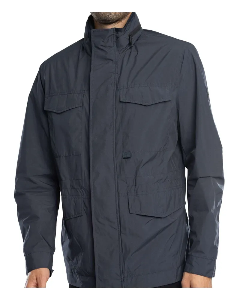 Ted Baker Nylon Herren Marineblau Feldjacke Marineblau