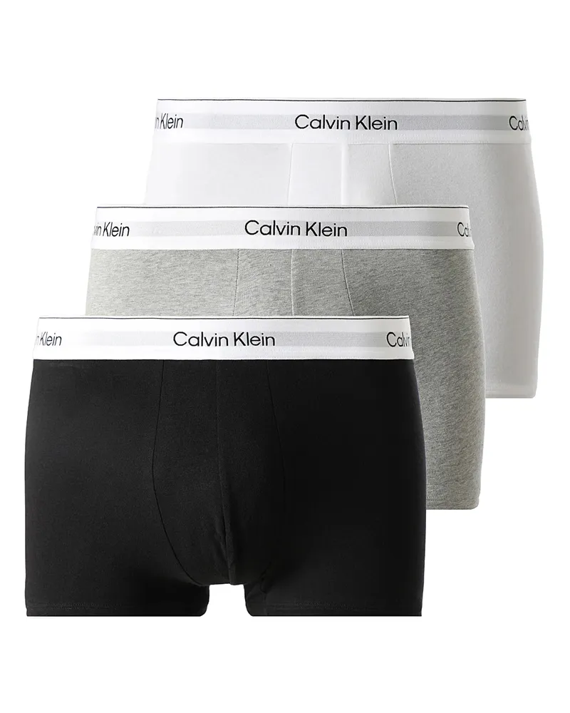 Calvin Klein Unterhosen 3er-Pack Icon Stretch Boxers - Mehrfarbig Mehrfarbig